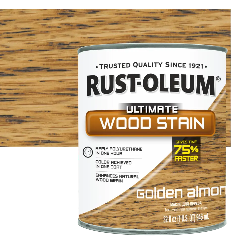 Масло тонирующее Ultimate цвет золотистый миндаль 0.946 л 82482323 STLM-2202606 RUST-OLEUM 