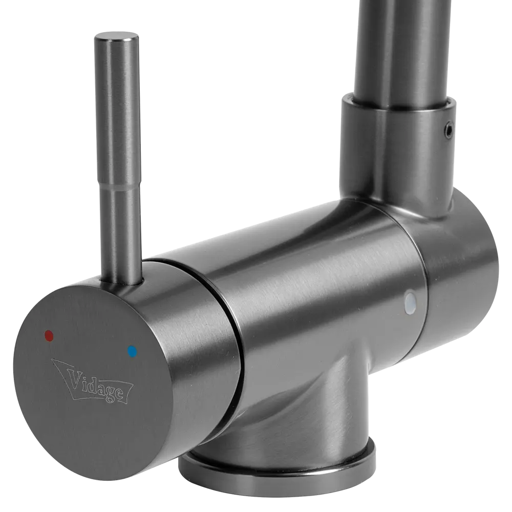 Смеситель для кухни Vidage общая высота 35 см цвет черный STLM-2087663 - Вид №9