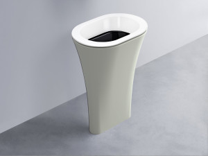AMLA65-BL+AMPILO-N+AMCOLO-PM Раковина Amedeo Ovale отдельностоящая cielo Enjoy + Amedeo