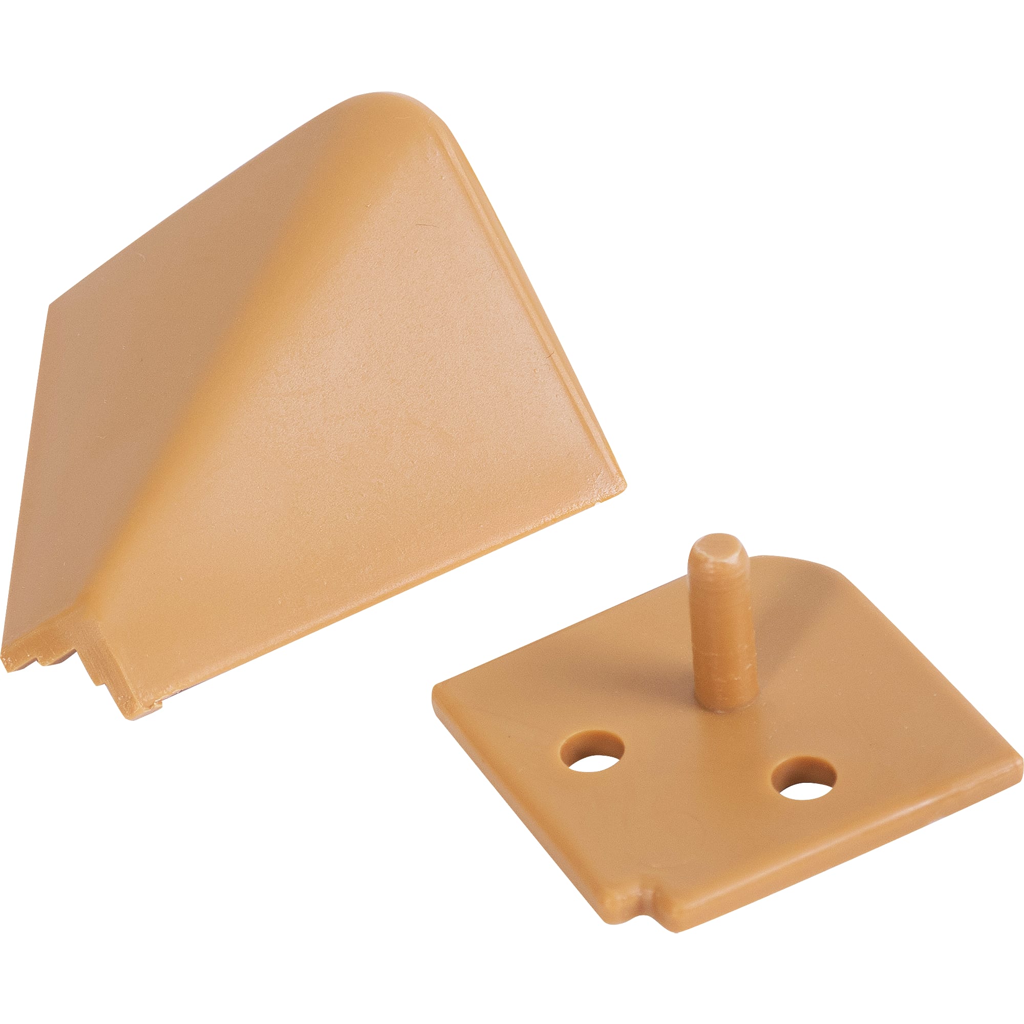 17871540 Заглушки к плинтусу цвет бежевый, 6 шт Santreyd  - Вид №1