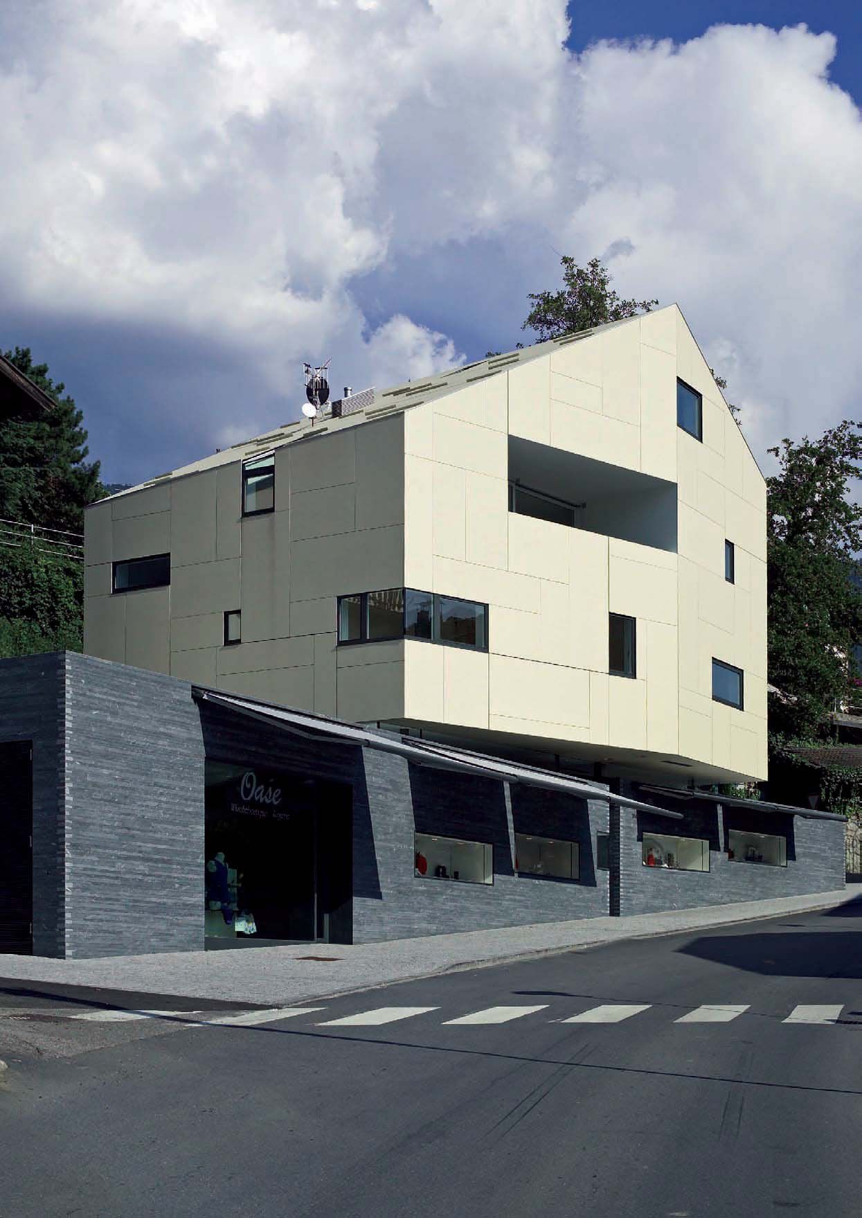 Фасадные и кровельные панели из армированного волокном бетона SWISSPEARL Swisspearl® ARCH-00046860 - Вид №44