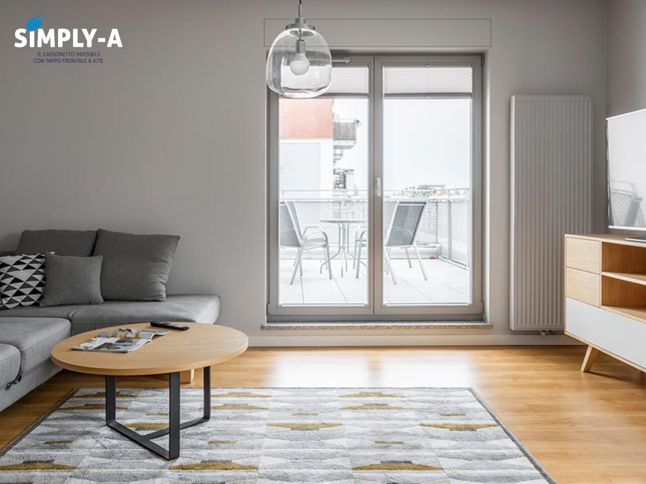 Сборный мусорный контейнер для рольставней Sei System SIMPLY A ARCH-00035830 - Вид №1