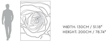 Duquesa & Malvada Однотонный прямоугольный ковер из шерсти  Dmr003  - Вид №1