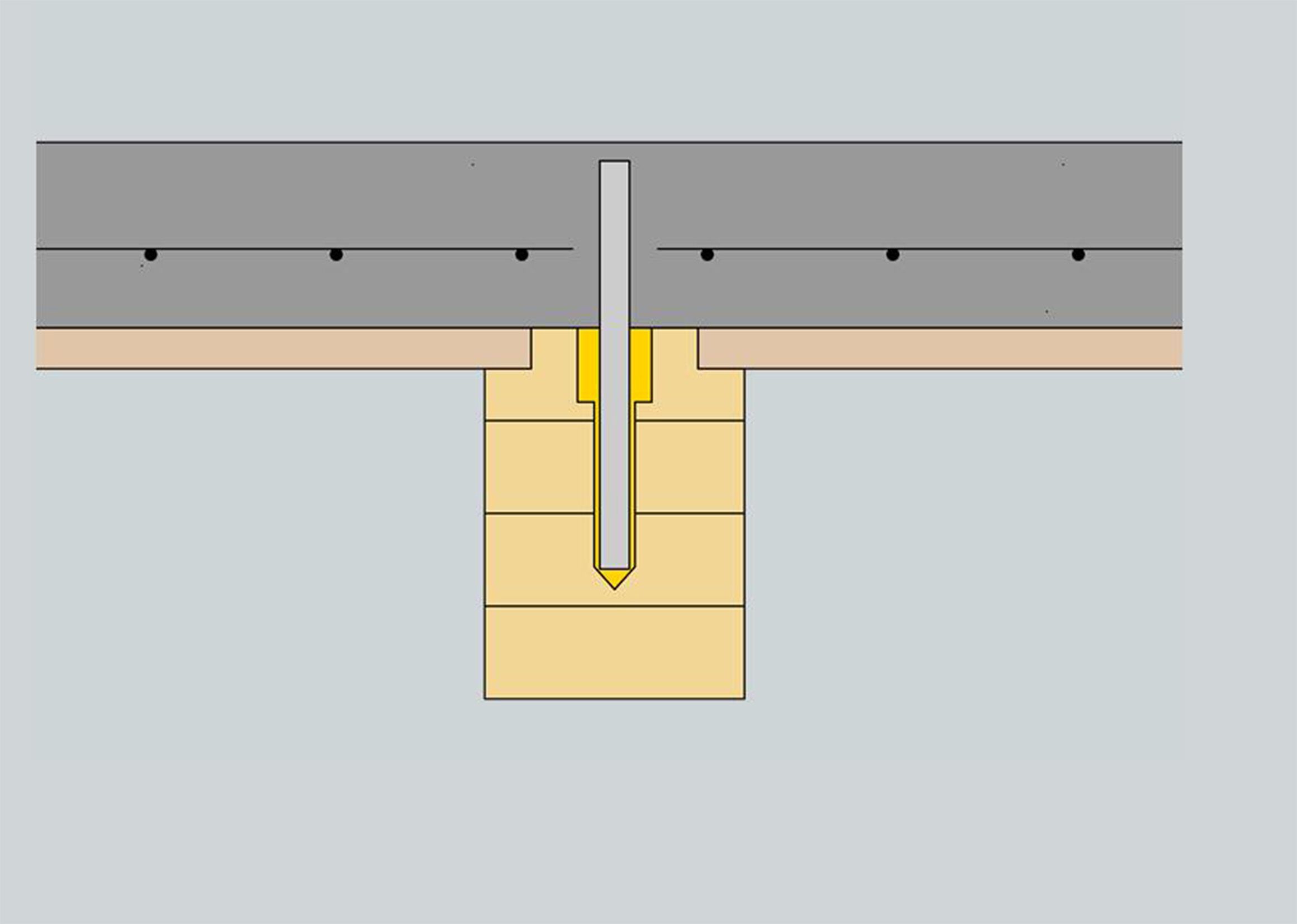 Смешанная древесина-бетонная плита SIMONIN RBB ARCH-00132549 - Вид №1