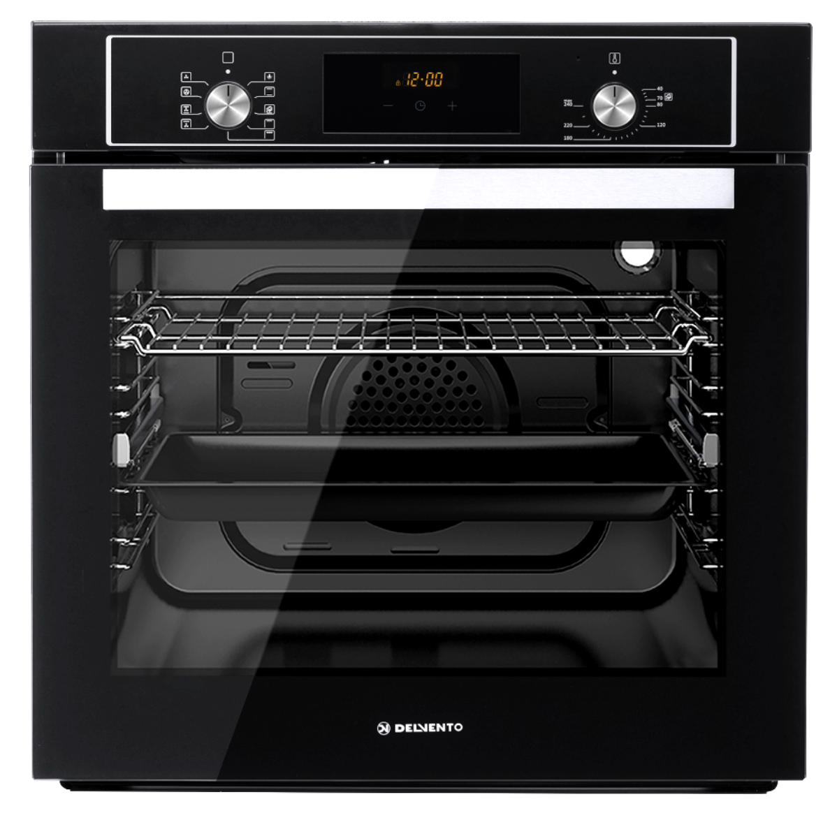 9057833 Электрический духовой шкаф Delvento V6EB59888 черный STDN-0133208