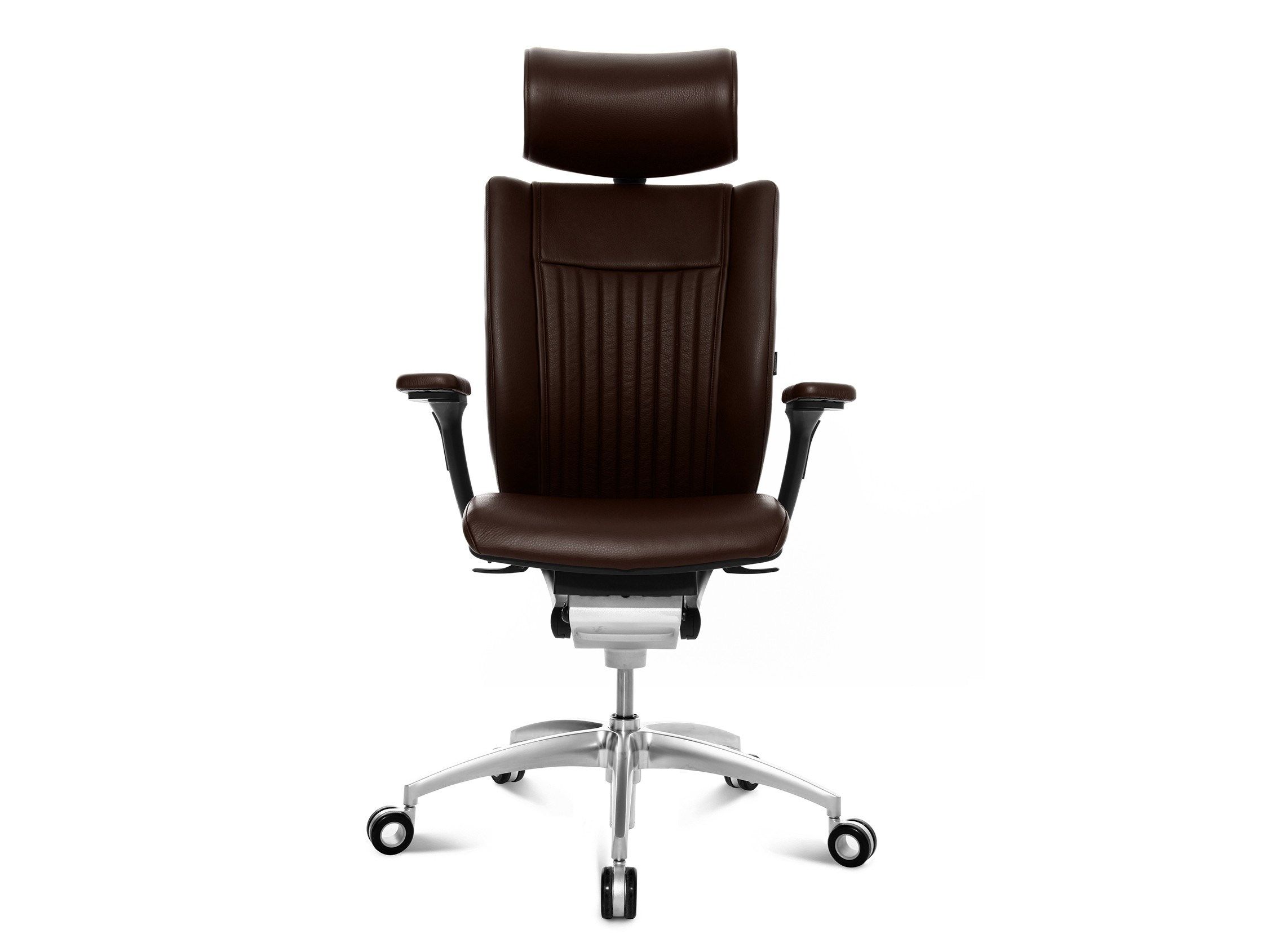 Кожаный мягкий операционный офисный стул с подголовником Wagner ARCH-00141916 - Вид №7