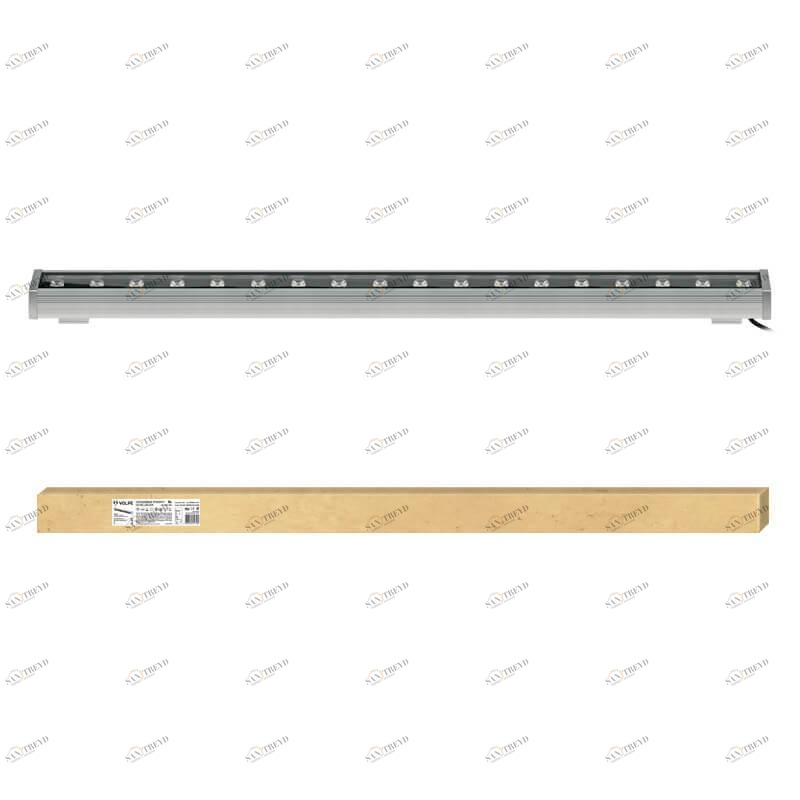 Прожектор светодиодный серебристый Volpe Q552 Silver ULF-Q552 18W/WW IP65 Silver VOLPE ULF-Q552 00-3899389 Серебро 