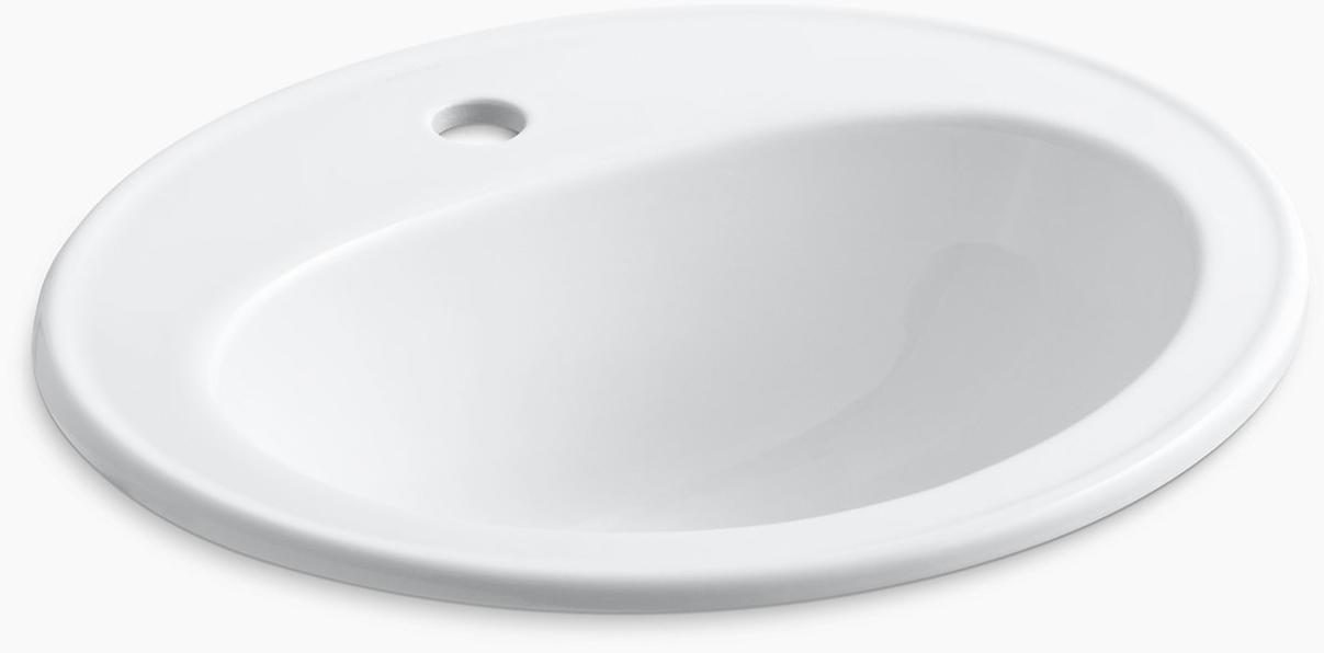 K-2196-1-0 Накладная раковина на столешницу  прямоугольная Kohler  - Вид №1