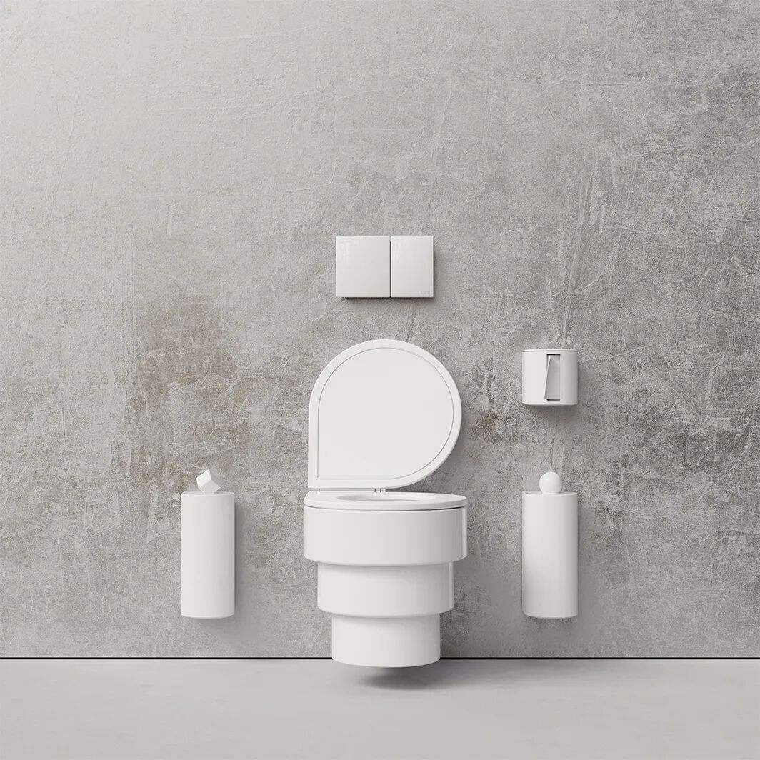 Керамическая мусорная корзина Trone Pandore ARCH-00130155 - Вид №3