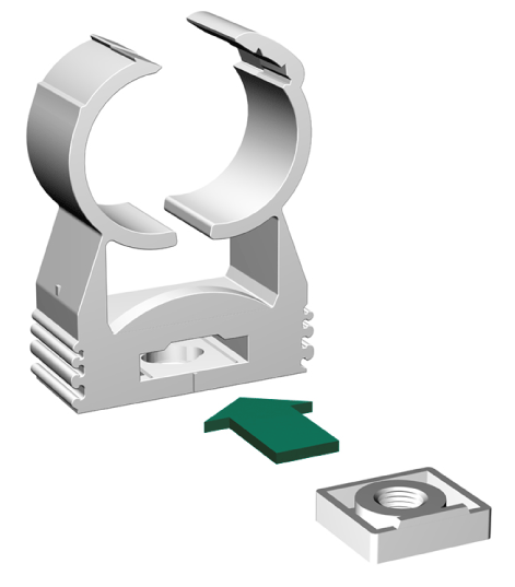0854308 starQuick® Монтажные гайки монтажные элементы для хомутов BIS starQuick® walraven  - Вид №2
