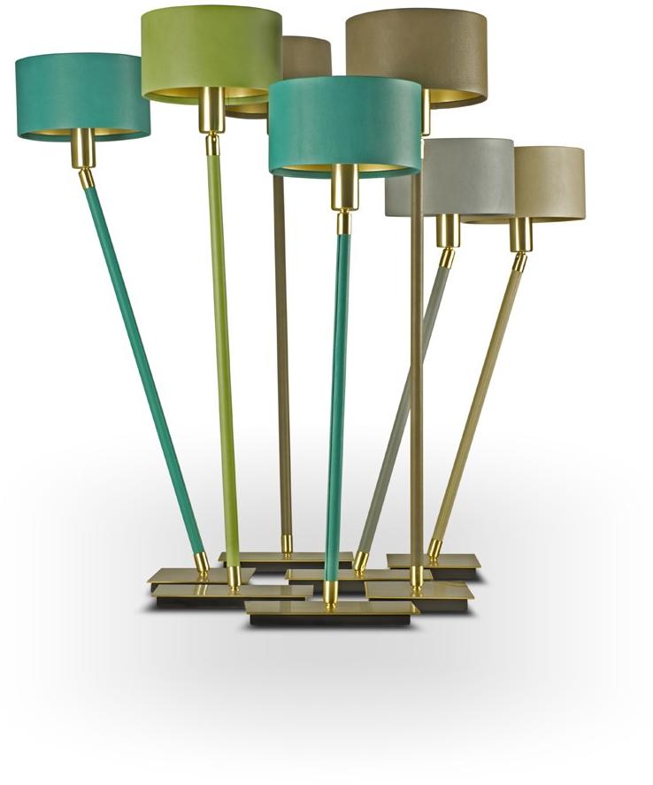 Abrissi Настольная лампа из кожи ручной работы Linea 11127 - Вид №9