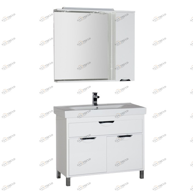 Комплект мебели Aquanet Гретта 100 белый 00179245