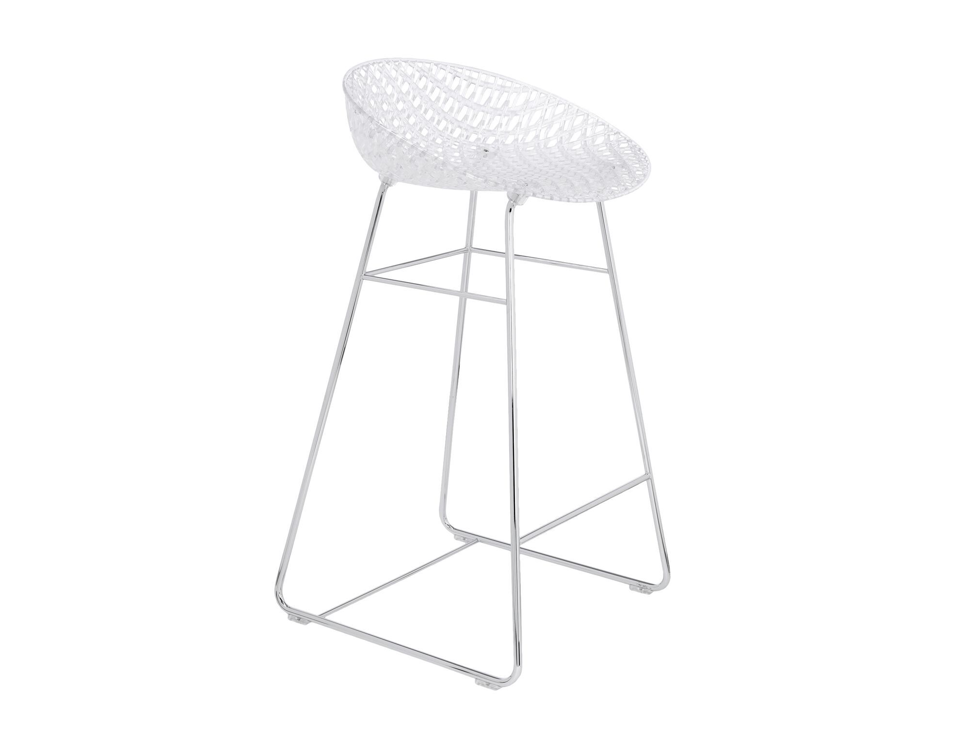 Высокий стул из поликарбоната и стали Kartell SMATRIK ARCH-00085955