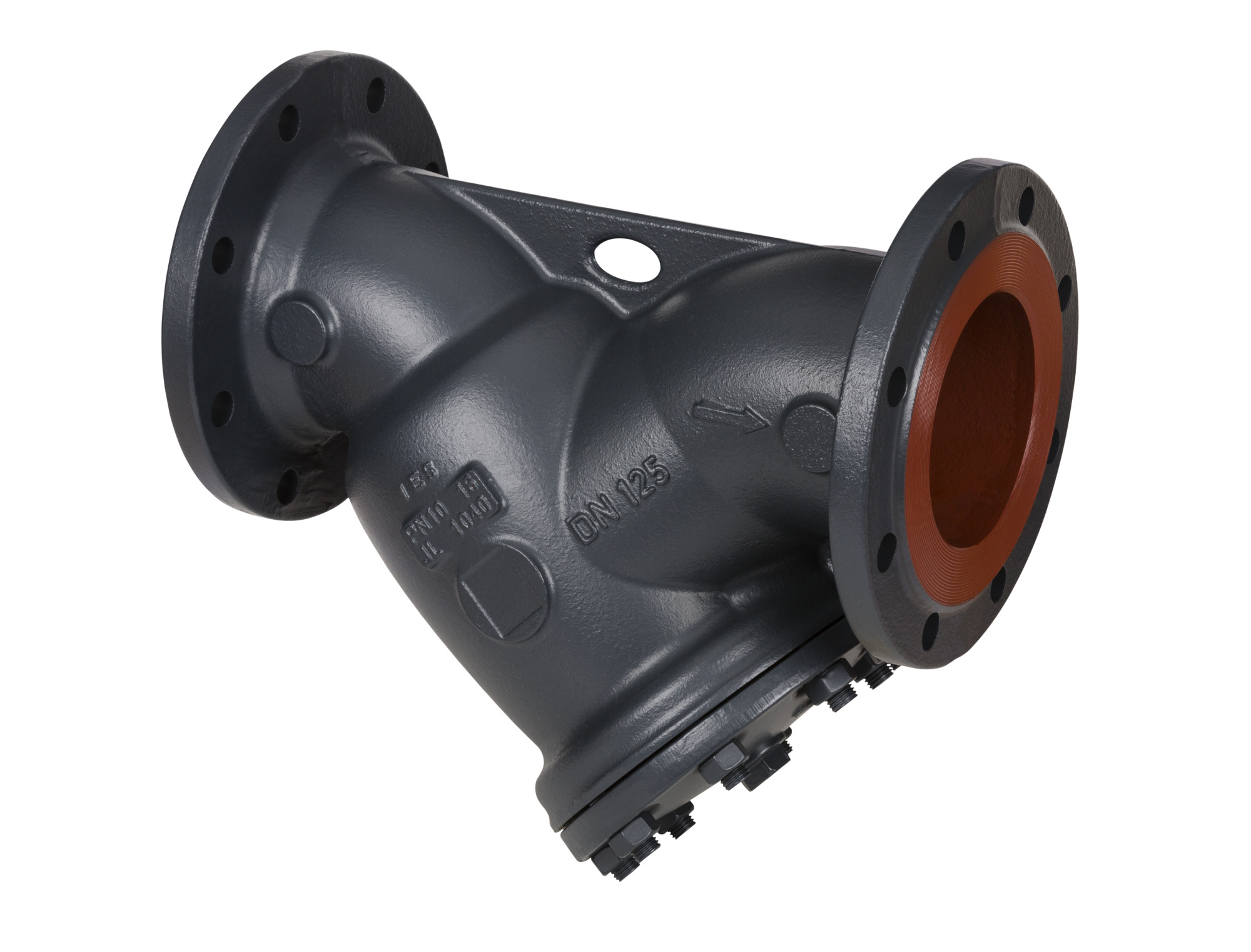 Danfoss Фильтр сетчатый FVF Фильтр FVF Ду 40 Ру 16 с пробкой 065B7744  - Вид №49