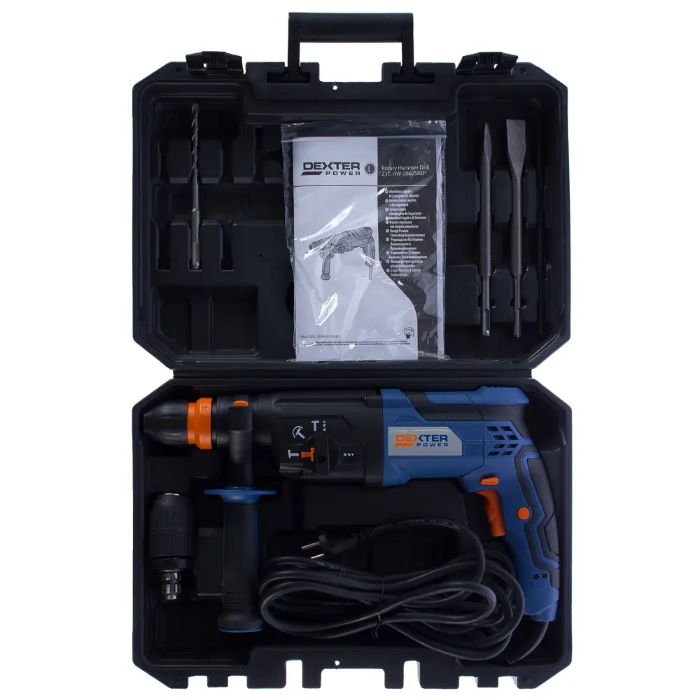 Перфоратор SDS-plus Dexter Power Z1C-HW-2662SREP, 800 Вт, 3 Дж STLM-2143715 - Вид №3