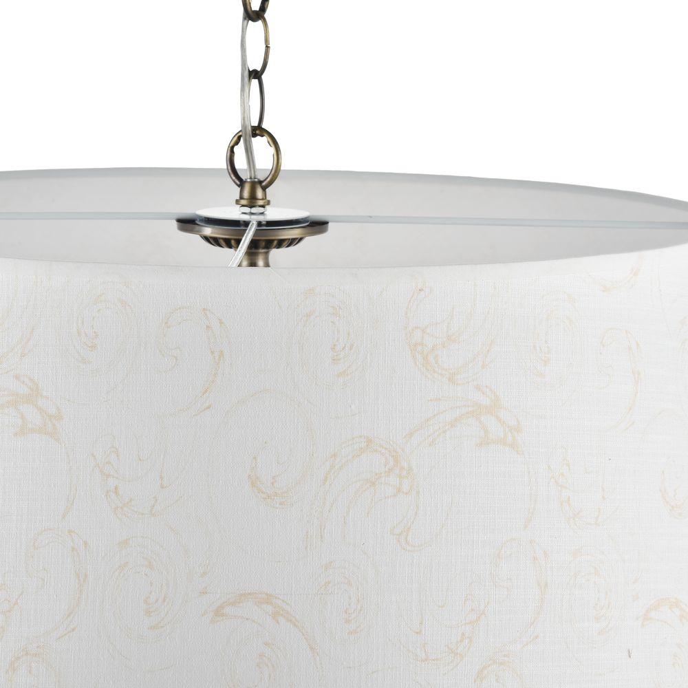 Подвесная люстра Freya Brossard FR2904-PL-05C-BZ FREYA BROSSARD 186728 Белый  - Вид №1