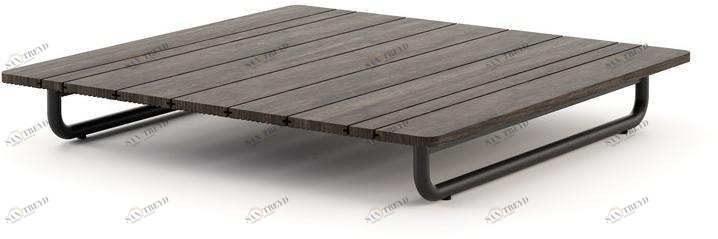 Domkapa Низкий квадратный стол из ламината Copacabana sun-id-1469475