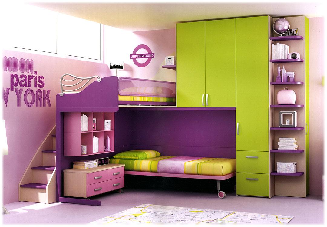 Детская из модулей  MORETTI  COMPACT CS74 