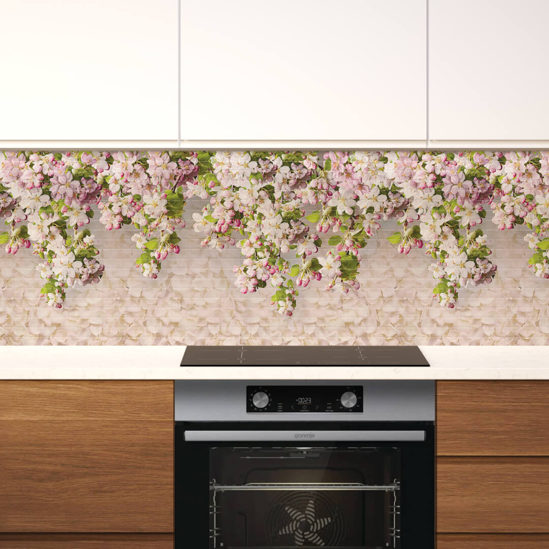 Панель ПВХ 0,3 мозаика Цветущая сирень STELLA STSR-758 - Вид №2