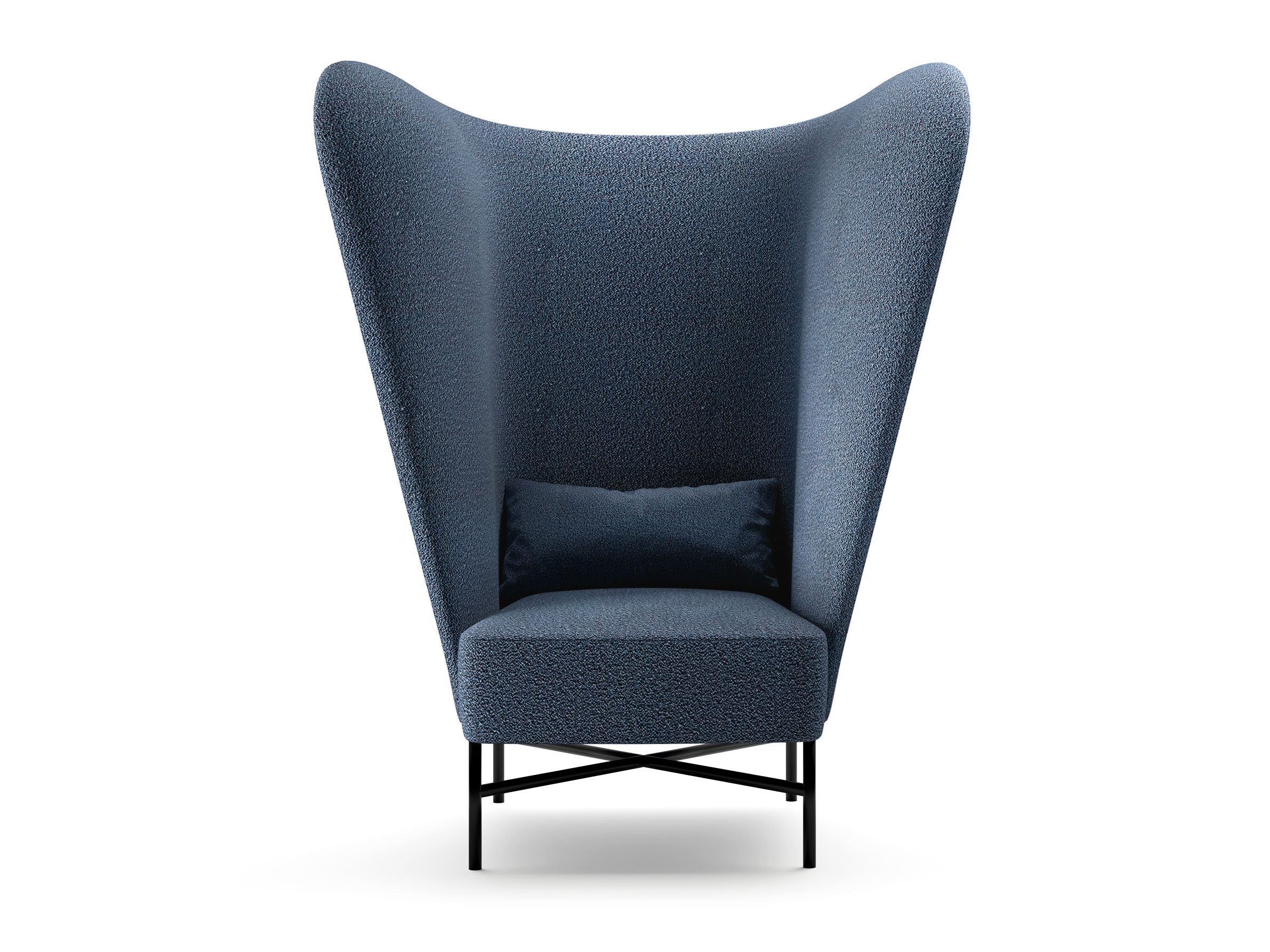 Тканевое кресло с высокой спинкой Innova Imbottiti цирк ARCH-00104302