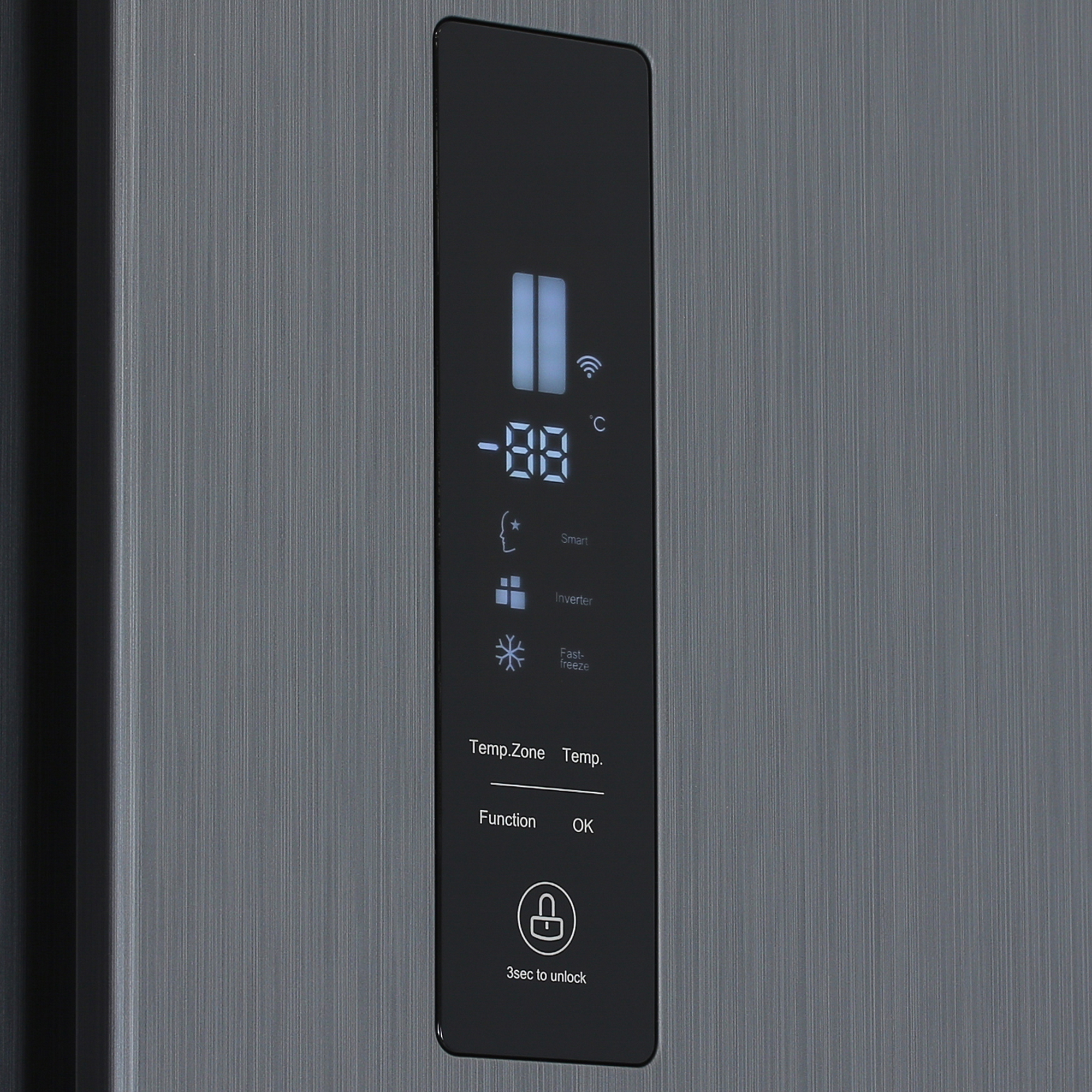 5430113 Холодильник Side by Side   DEXP SBS4-63BMG серебристый STDN-0150023 - Вид №10