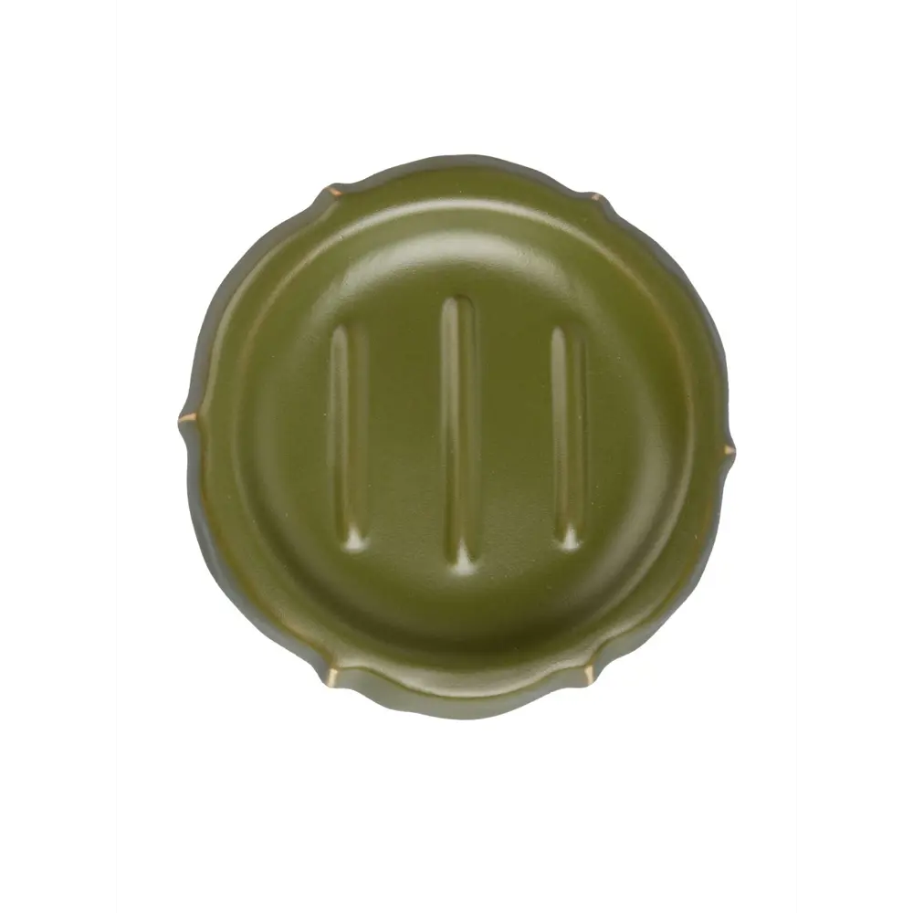 Мыльница Zenfort Агава — керамический аксессуар для ванной в зеленом цвете 89379232 STLM-1386574 - Вид №1