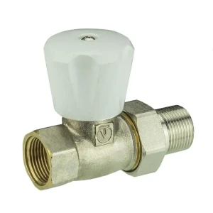 Клапан радиаторный Valtec ручной регулирующий прямой 3/4" компактный 10517791 STLM-2042998