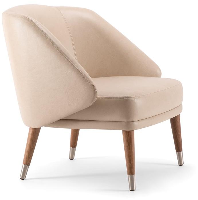 Tirolo Кожаное кресло с подлокотниками Meg 071 p - Вид №6