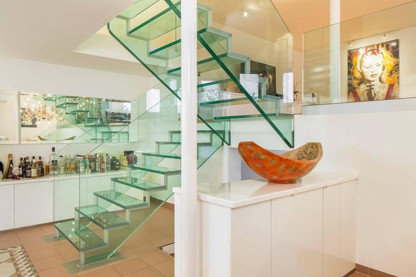 Siller Treppen П-образная стеклянная лестница со светодиодной подсветкой Londra sun-id-1429390 - Вид №2