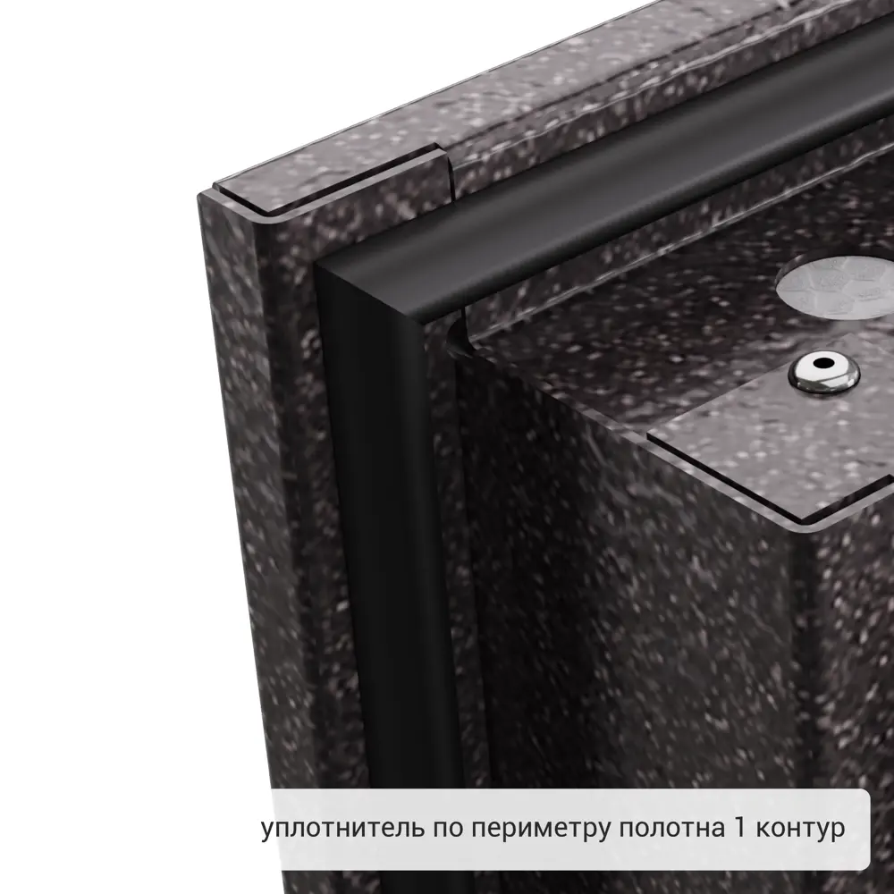 Дверь входная металлическая Термо 88x205 см правая цвет ринго пепел TOREX STLM-2007810 - Вид №11