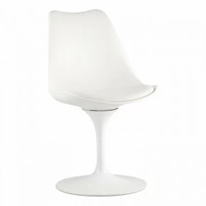 Стул пластиковый белый Tulip STOOL GROUP ДИЗАЙНЕРСКИЕ, ИНТЕРЬЕРНЫЕ 00-3881968 Белый