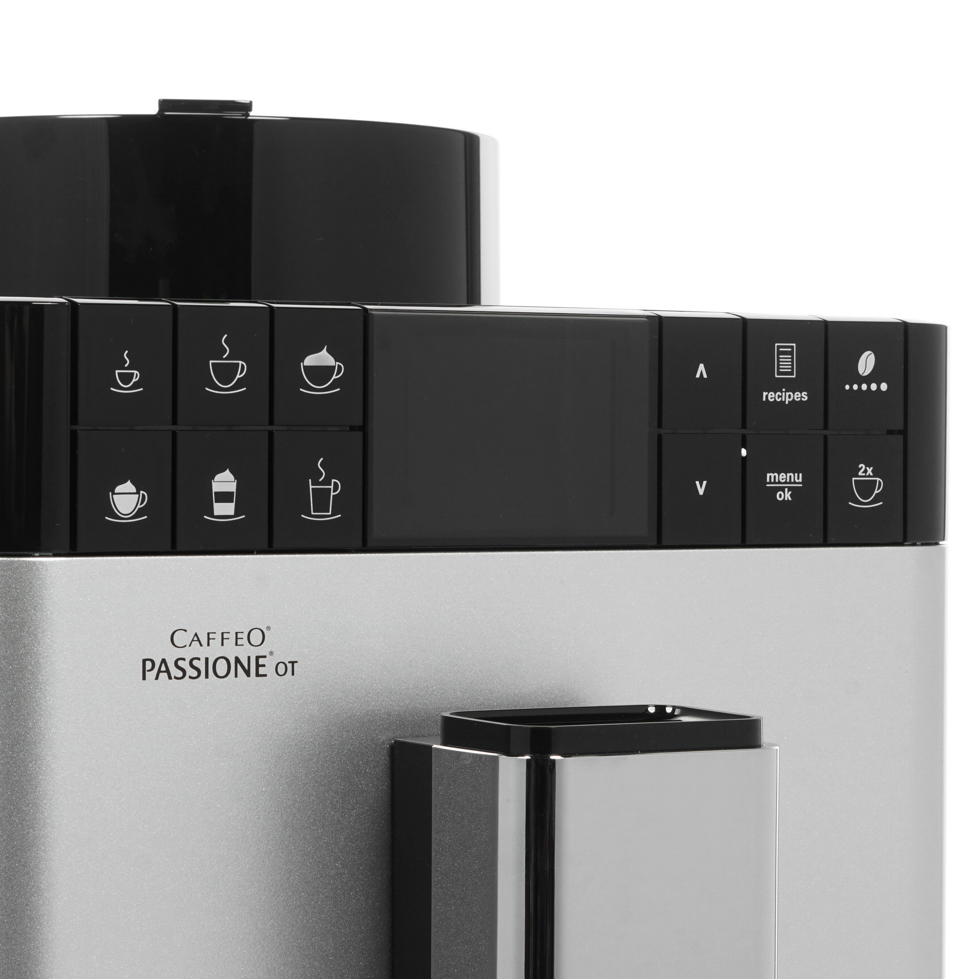 1221952 Кофемашина автоматическая Melitta Caffeo F 531-101 Passione Onetouch серебристый STDN-0025209 - Вид №4