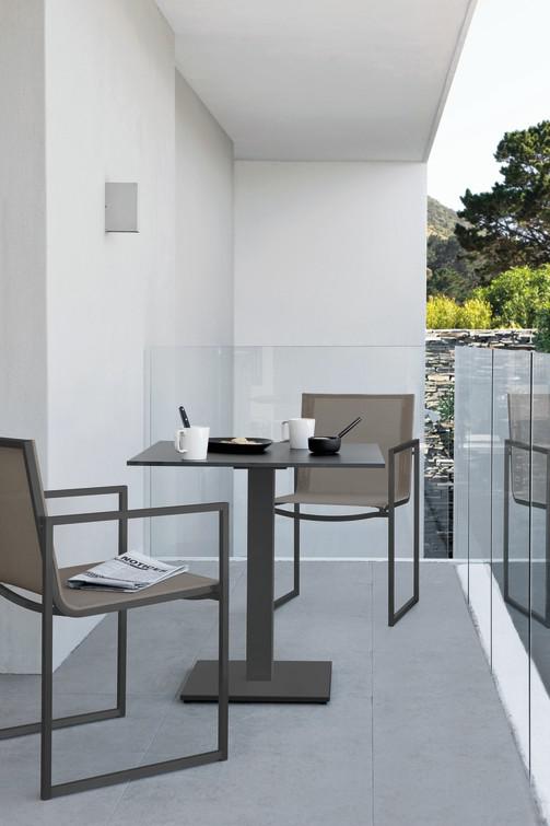 MNST1244 Обеденный стол pa lava 60см x 60см Manutti Napoli - Вид №3