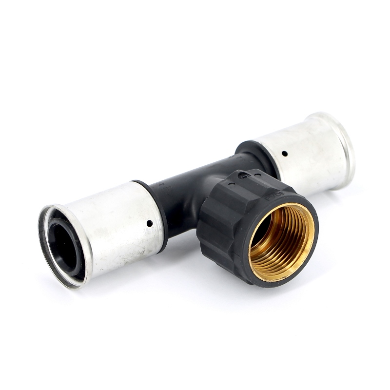 Тройник пресс-В PVDF HENCO 32x1"x32 13PK320632