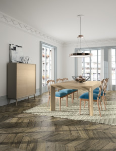 107750 Обеденный стол 240 x120 см La Ebanisteria Double