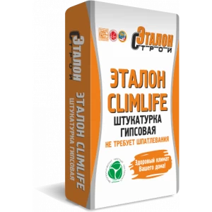 Штукатурка гипсовая Эталон ClimLife 30кг