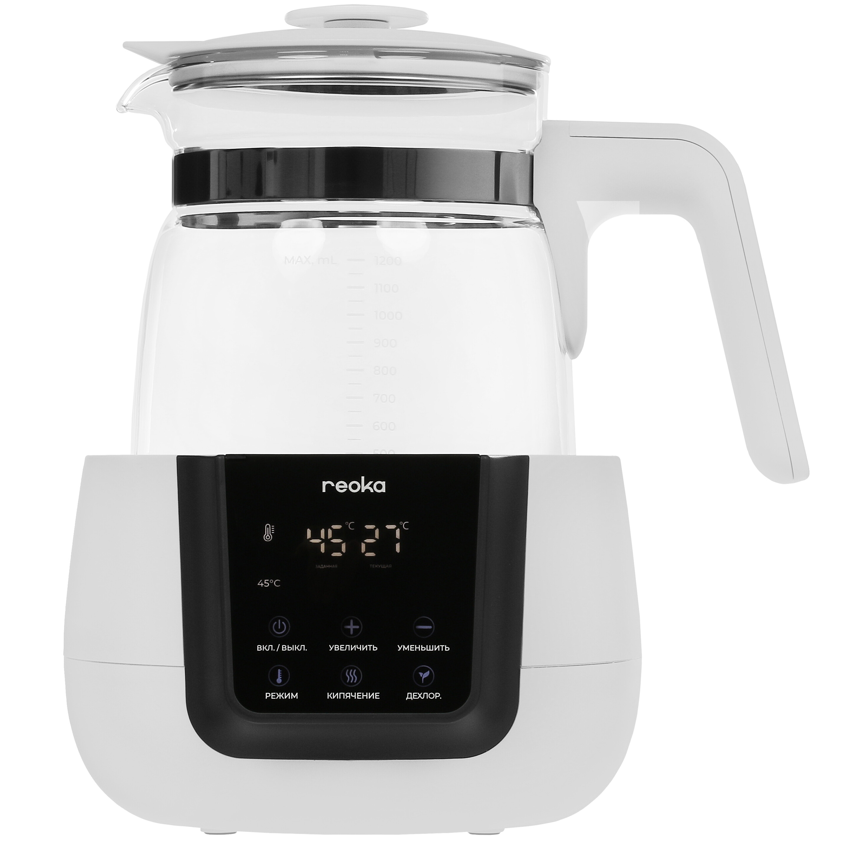 9977424 Электрочайник Reoka RKEK-10TSBW белый STDN-0071187