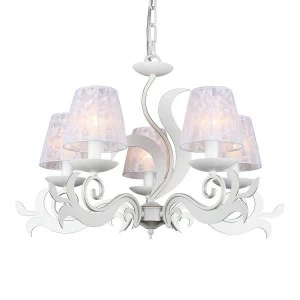 Подвесная люстра Omnilux Caulonia OML-75203-05 OMNILUX CAULONIA 187267 Белый