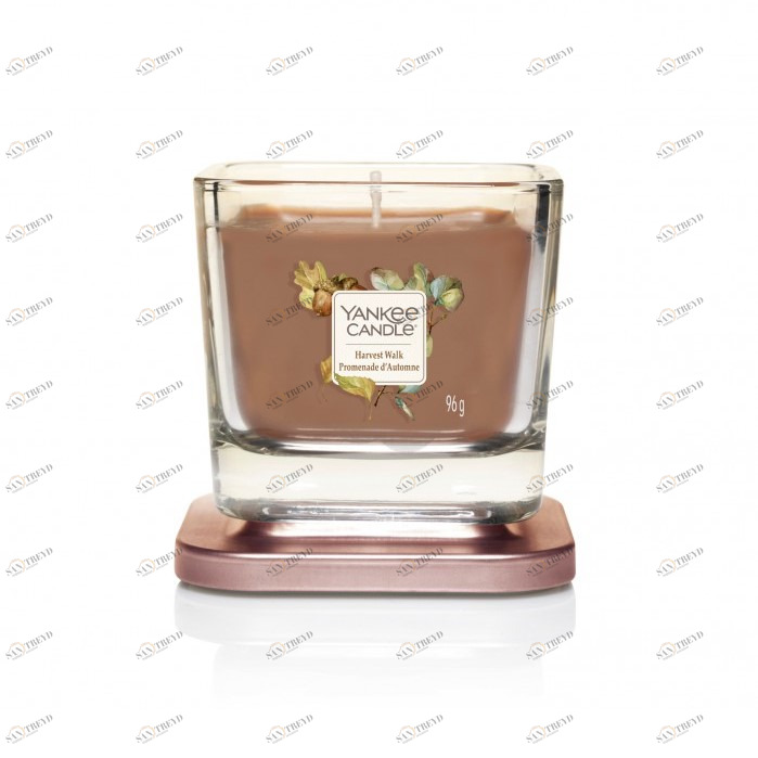 Свеча маленькая Harvest Walk "Сбор урожая" 96гр 18-28 часов YANKEE CANDLE  268059 Коричневый 