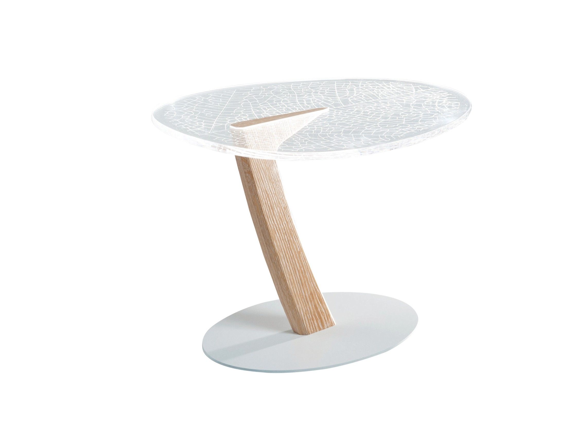 Журнальный столик из ПММА ROCHE BOBOIS LEAF ARCH-00145890