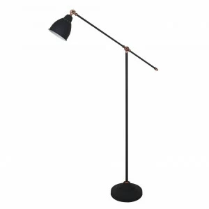 Торшер Arte Lamp Braccio A2054PN-1BK ARTE LAMP ФОНАРЬ 112369 Черный
