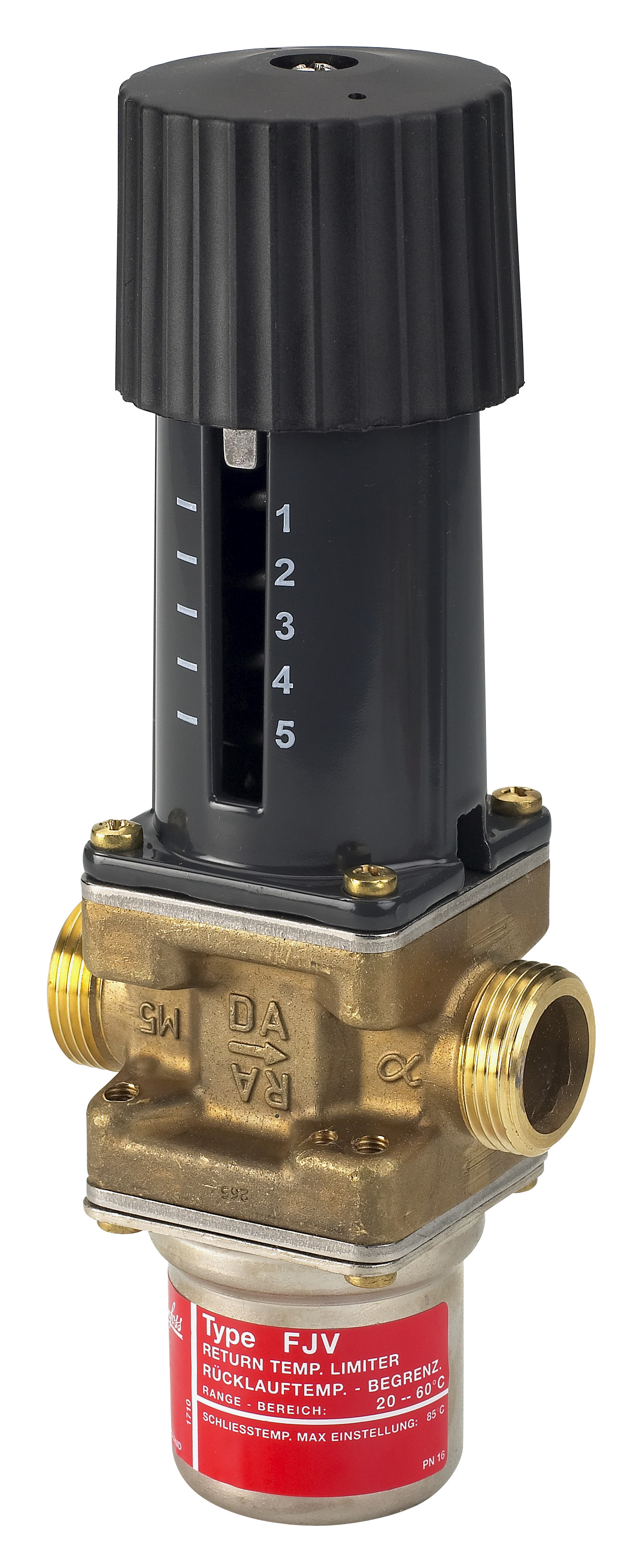 Danfoss Регулятор температуры (ограничитель температуры обратной воды) FJV FJV Ду 15 Ограничитель темп-ры 20-60оС 003N2250  - Вид №5