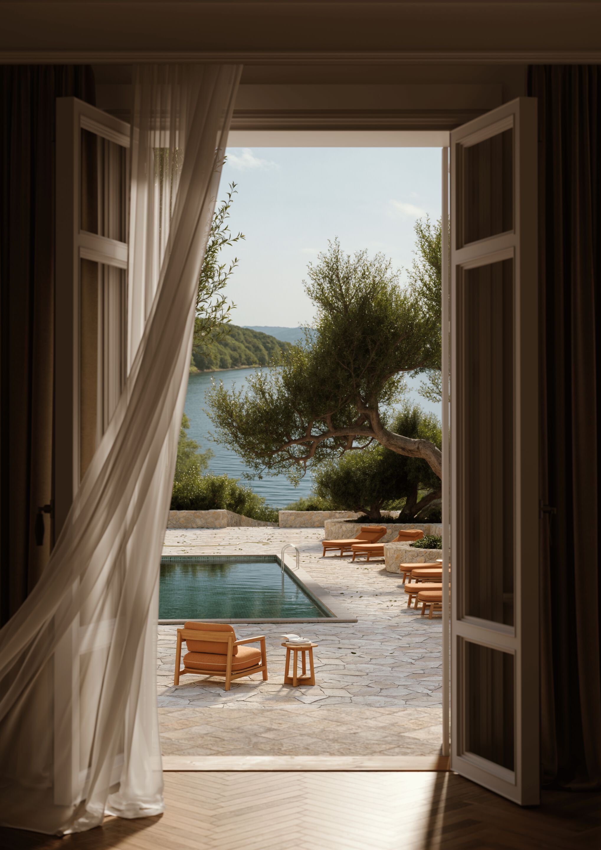 Садовый стол из тикового дерева FJAKA Oaza ARCH-00123773 - Вид №5