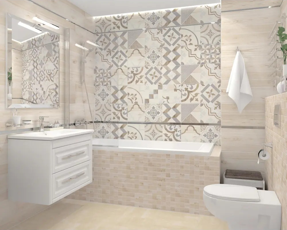 90806781 Керамическая плитка Laparet Woody х9999219597 25x75см 1.69 м² цвет серый, цена за упаковку STLM-0391253