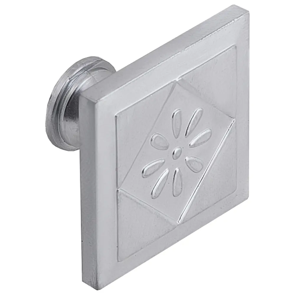 Мебельная ручка-кнопка RC008SC.4 металл цвет глянцевый хром BOYARD STLM-2114227