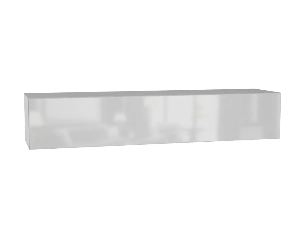 91355265 Настенная полка Нк-мебель 160x40 см ЛДСП цвет белый STLM-1087467