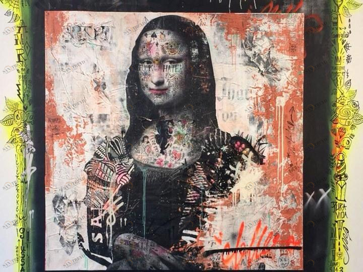 MOMENTI Авторский художественный принт Crazy home paintings Sk-002