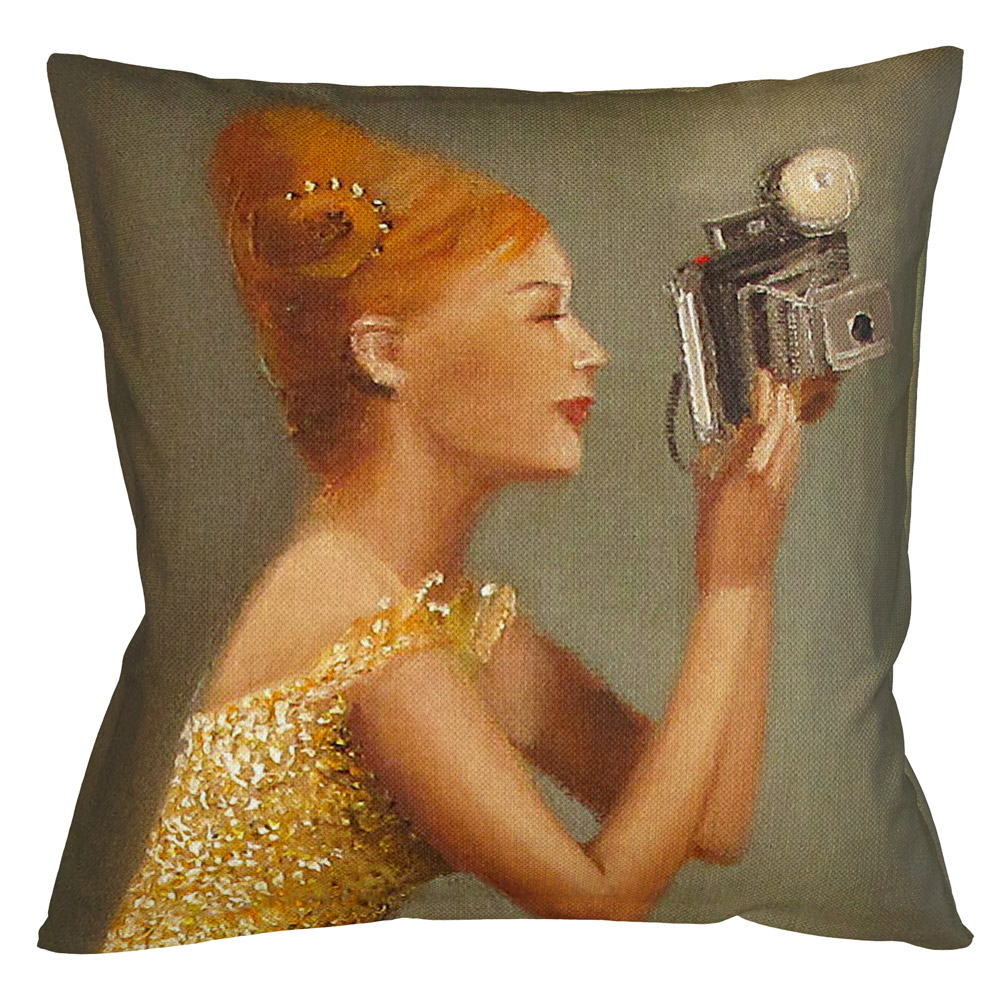 37039810 Арт-подушка «Яркая вспышка» Object Desire 