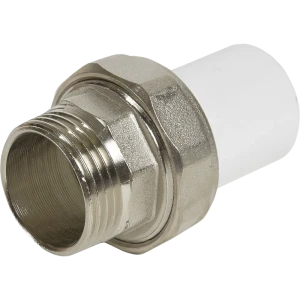 Муфта разъемная РВК 3/4"x25 мм НР полипропилен 020523