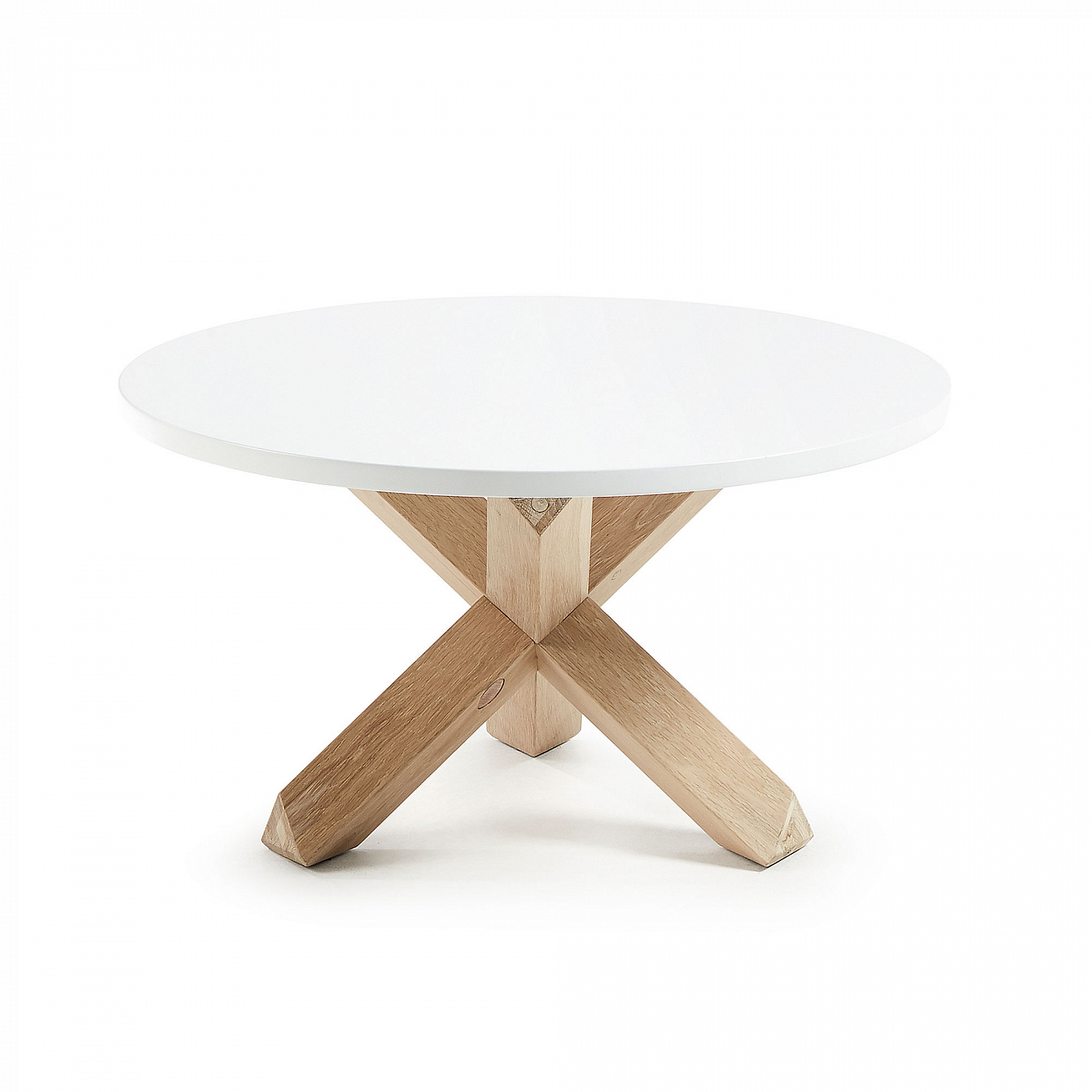 068083 Журнальный столик Brena Ø65 белый La Forma Lotus - Вид №3